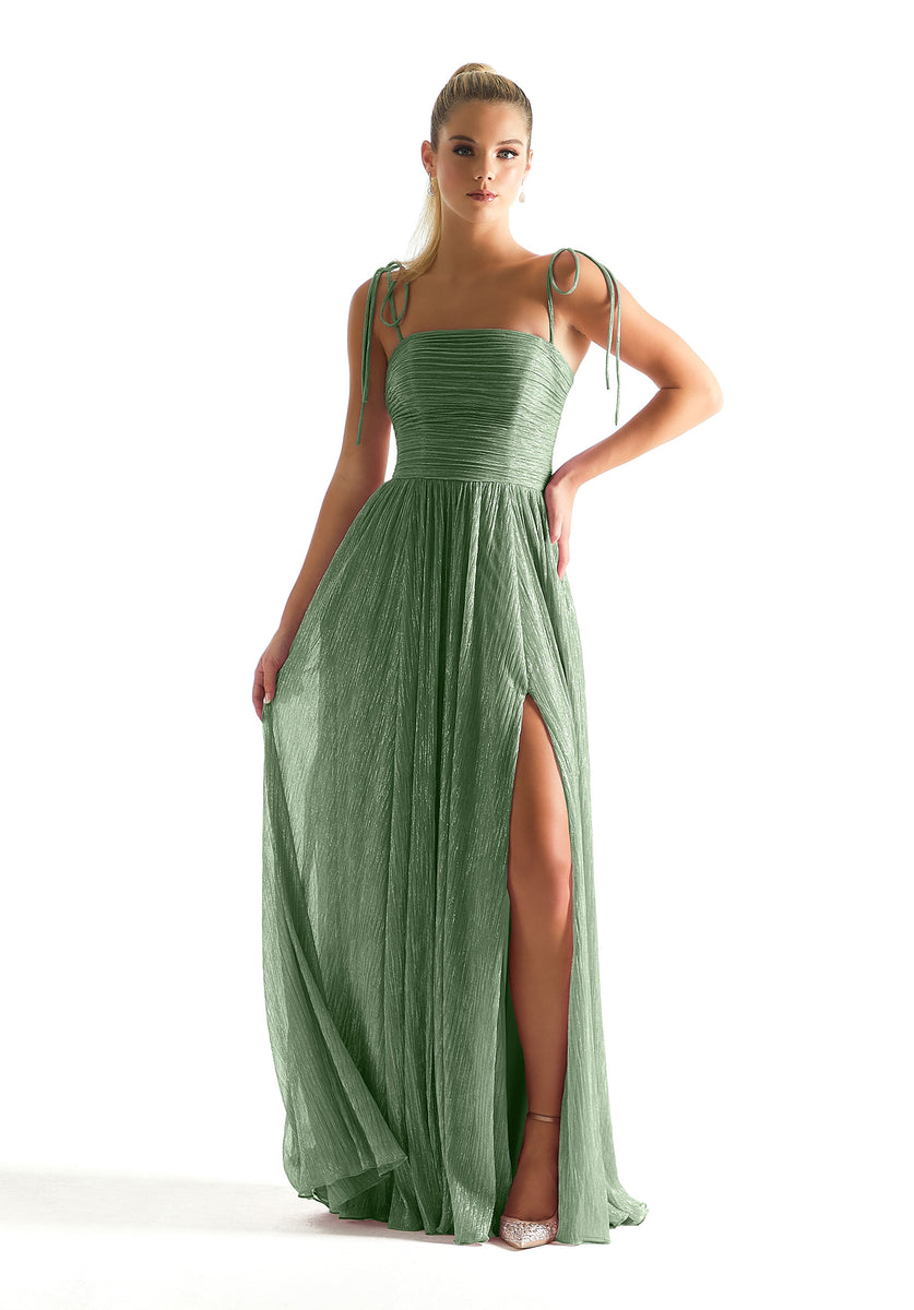 Celadon Colored Bridesmaids Dresses