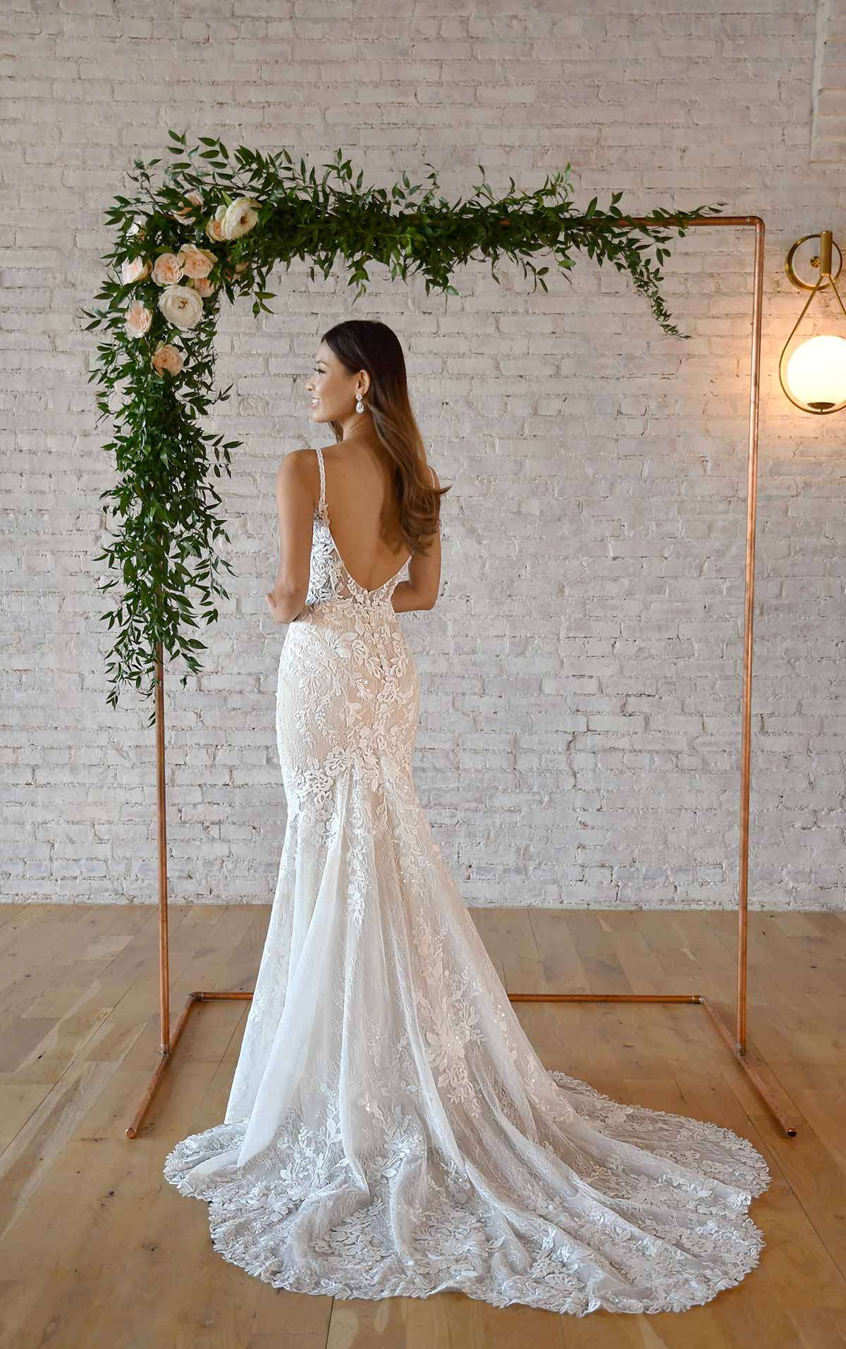 stella york backless wedding dress Classic Backless Wedding Dress